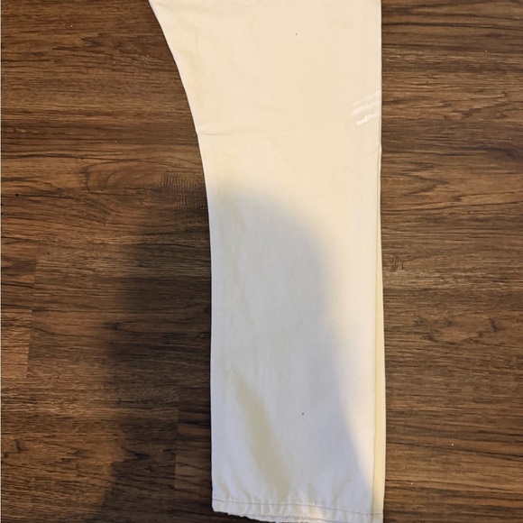 Ralph Lauren Men's Off-White Jeans faded paint stained - Picture 3 of 7